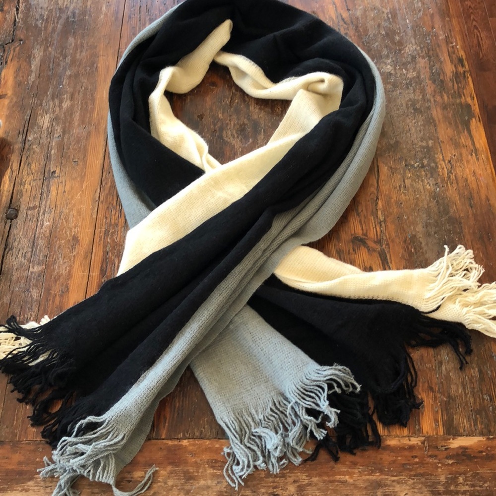 Donni color block scarf